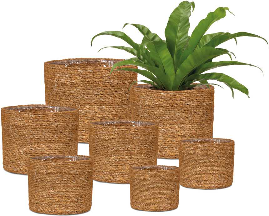 Scheurich Pot Seagrass 508/22 Nut D22