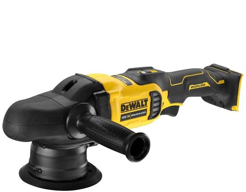 DeWalt Akumuliatorinis poliruoklis DCM848N 18 V, 125mm, be akumuliatoriaus ir kroviklio