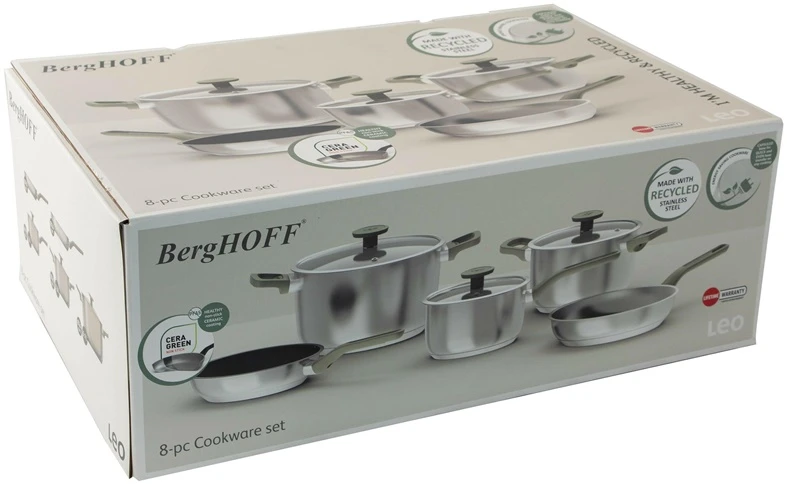 Berghoff Puodas and puodų rinkinys 8pcs olive