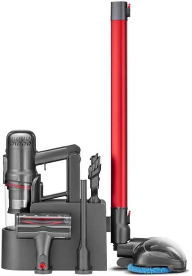 Puppyoo Dulkių Siurblys T12 Pro Rinse Crystal Pilkas