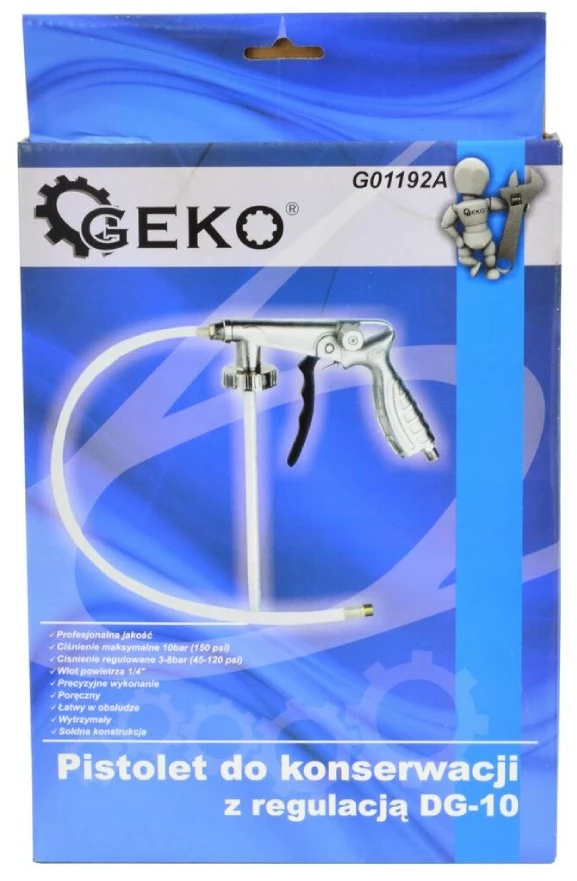 Dažų purškimo pistoletas GEKO Max 8 bar