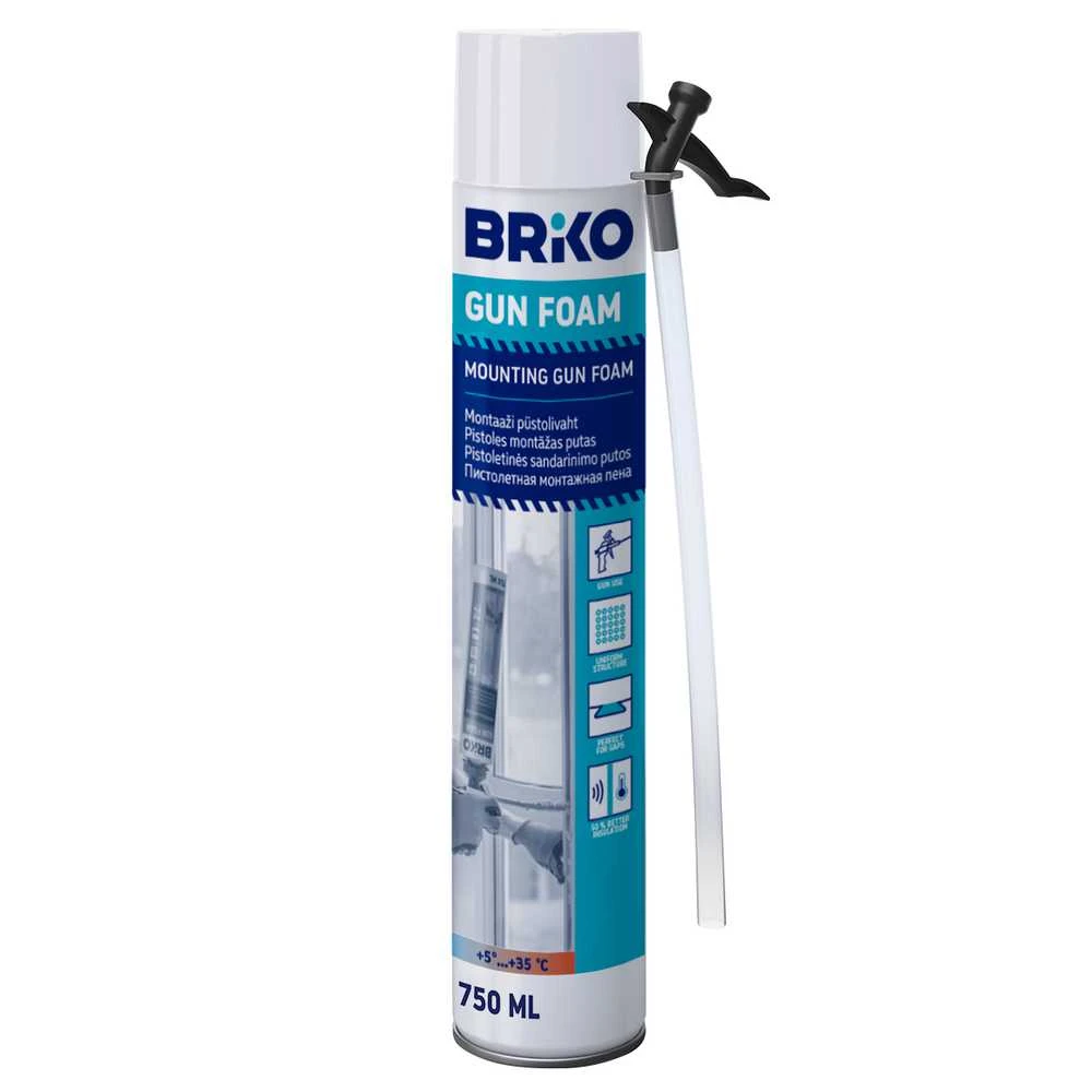 Briko BRK369819 BRIKO GUNFOAM 750ML