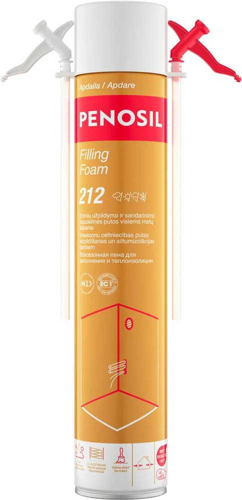Penosil Filling Foam 212 Vissezonu putas aizpildīšanas un izolācijas darbiem - 650 ml
