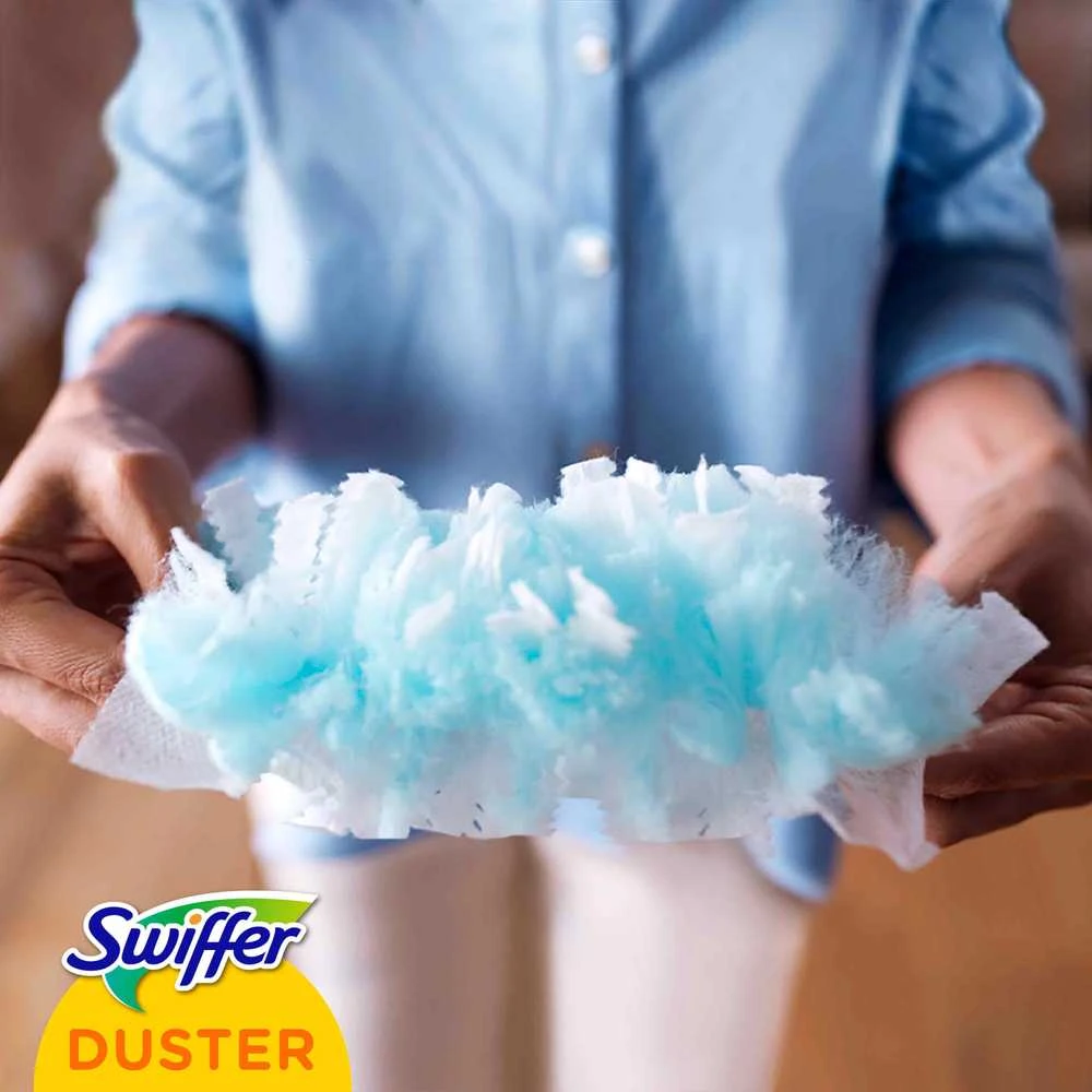 Swiffer Duster Starter Kit Dulkių šepetėlis + šluostelės, 4 vnt