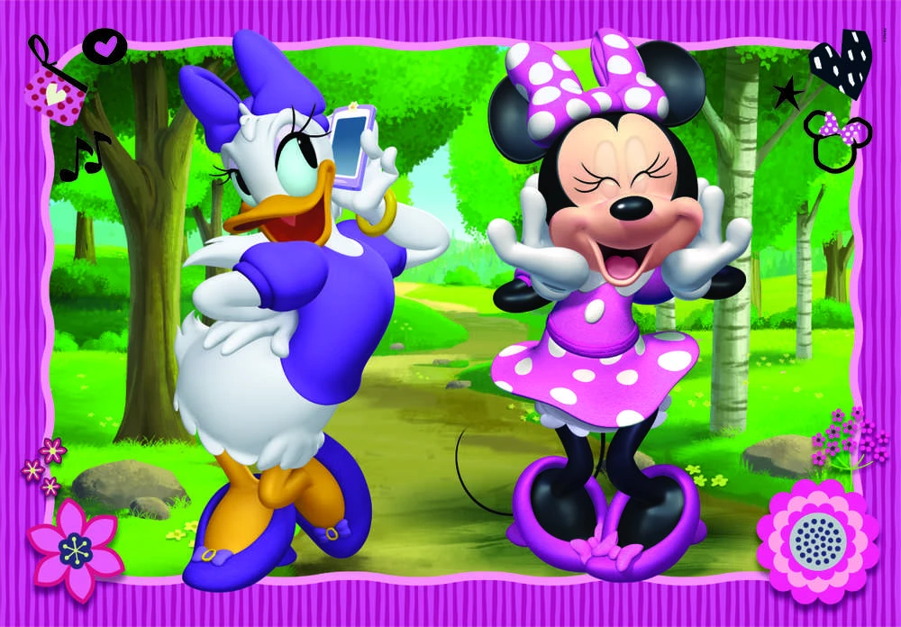 Clementoni Dėlionė 24 vnt. - Minnie ir draugai