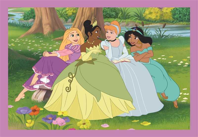 Dėlionė Clementoni Disney Princess 21746, 19 cm x 14 cm, 72 vnt.