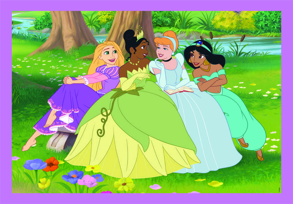 Dėlionė Clementoni Disney Princess 21746, 19 cm x 14 cm, 72 vnt.