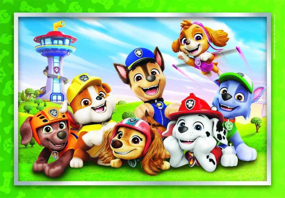 Clementoni Dėlionė 60 vnt. - Šunyčiai patruliai (PAW Patrol)