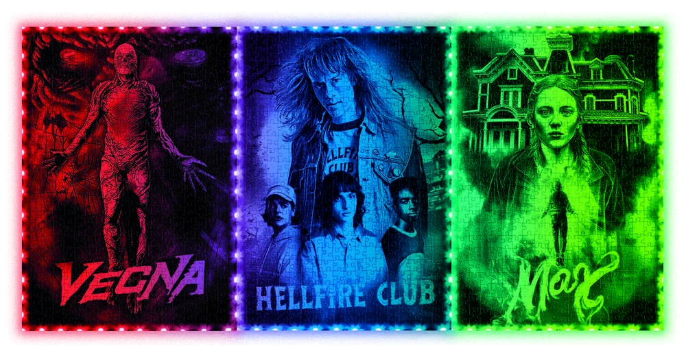 CLEMENTONI dėlionė Stranger Things – Vecna, 520 det., 35610