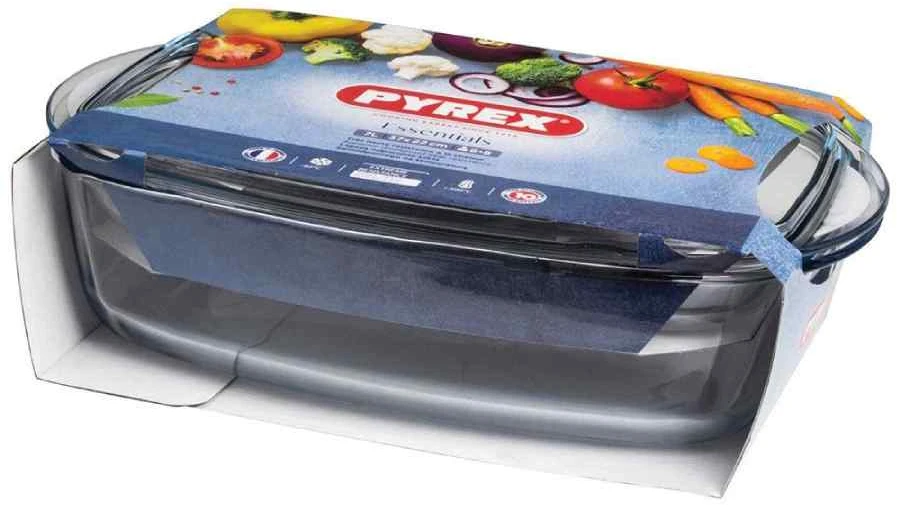 Karščiui atsparus indas su dangteliu Essentials 7 l PYREX