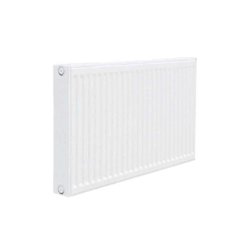Radiatorius Sanica 22PKKP 501-55225006, 60 cm x 50 cm, šoninis pajungimas, 813,60 W, baltos spalvos.