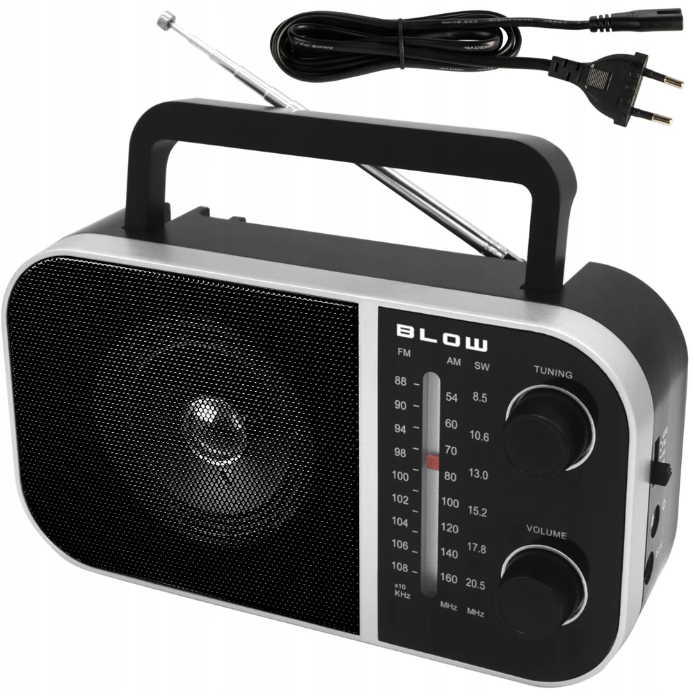 Oem Blow nešiojamas analoginis AM/FM radijas RA6