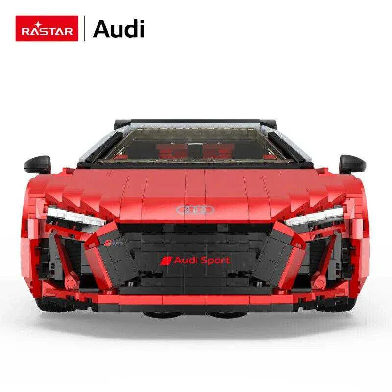 RASTAR 1:14 mastelio surenkamas automodelis AUDI R8 Spyder Bricks, 93800