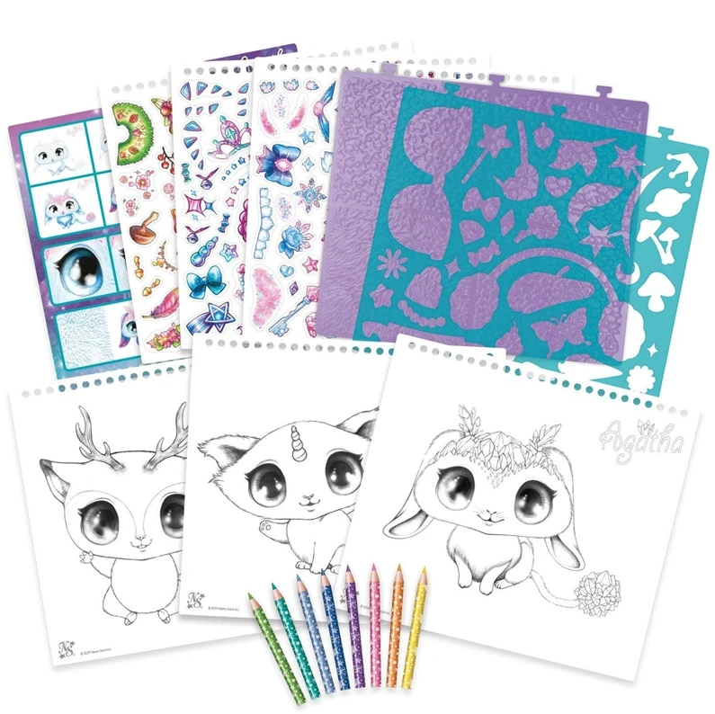 Nebulous_Sta NEBULOUS STARS kūrybinis rinkinys Sketchbook-Animulous Fever, 11141