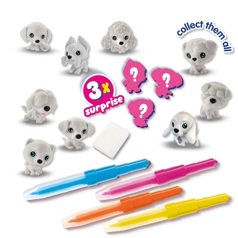 Ses_Creative Kūrybos rinkinys SES Creative Airbrush Puppies 14333