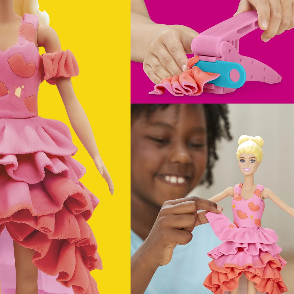 Kūrybinis modelino rinkinys Hasbro Play-Doh Barbie G1356