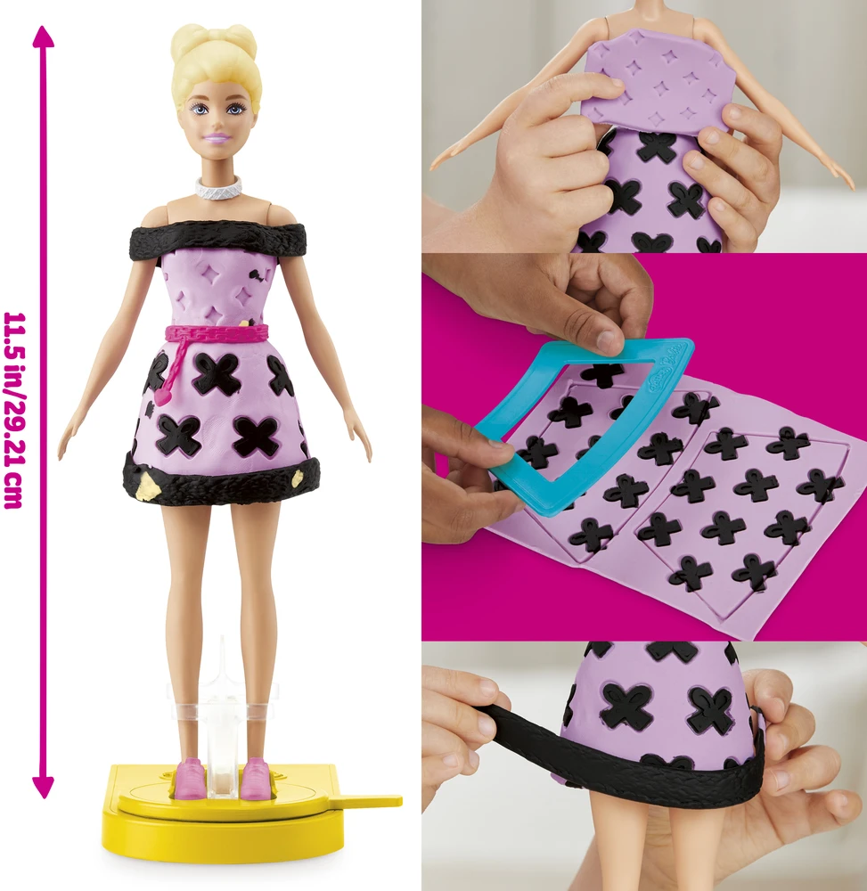 Kūrybinis modelino rinkinys Hasbro Play-Doh Barbie G1356