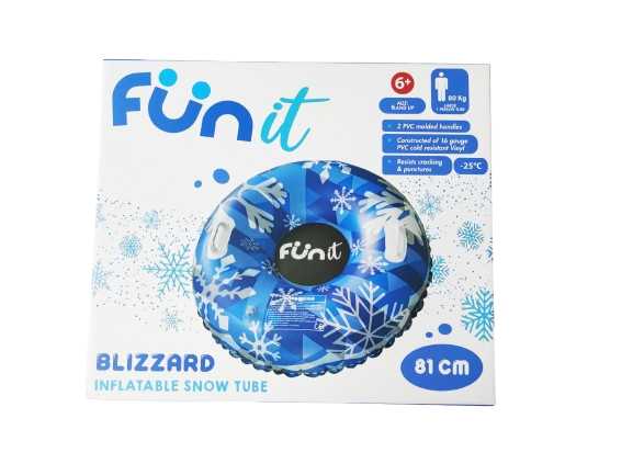 Pripučiama sniego čiuožynė FUNIT Blizzard, 80 cm