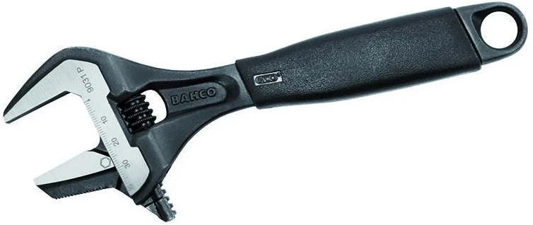Bahco Reguliuojamas raktas Ergo apverčiamomis žiaunomis 218mm max 39mm