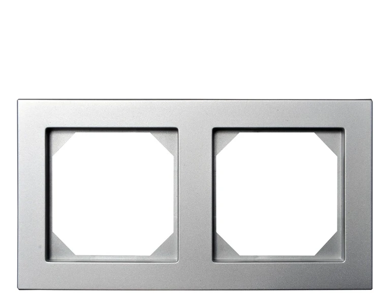 Dvivietis rėmelis LIREGUS EPSILON, metalo spalvos