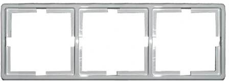 Rėmelis VILMA STANDARD ST 150, 3 vietų, baltas