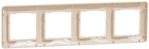 Schneider Electric RĖMAS 4 RĖMŲ BEIGE SEDNA DIZAINAS