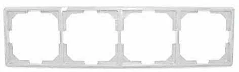 Rėmelis VILMA STANDARD ST 150, 4 vietų, baltas