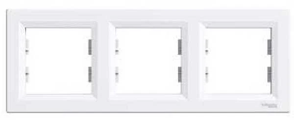 Schneider Electric Ramka potrójna Asfora pozioma balta (EPH5800321)
