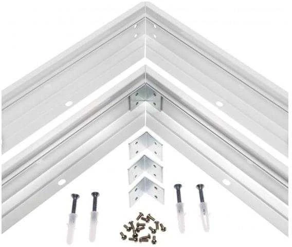 Aliuminis LED apšvietimo rėmas Spectrum, 60x 60 x 43 cm