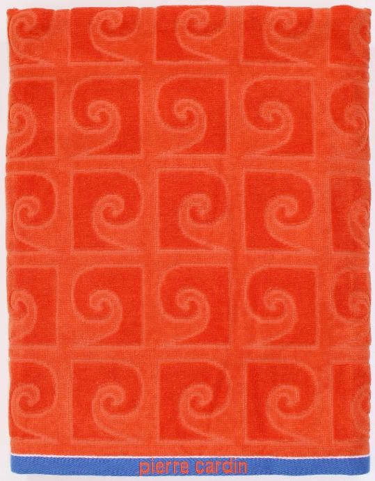 Pierre_Cardi Paplūdimio rankšluostis Pierre Cardin oranžinis 170 x 90 cm