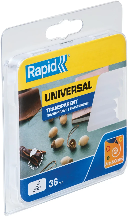 Klijai universalūs 7 mm 125 g, RAPID, 36 vnt