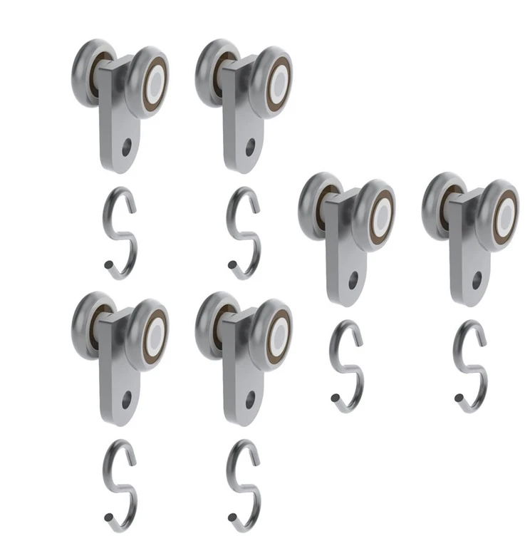 Ratukai Helaform, stumdomosioms vidaus durims/durims, 6 vnt.