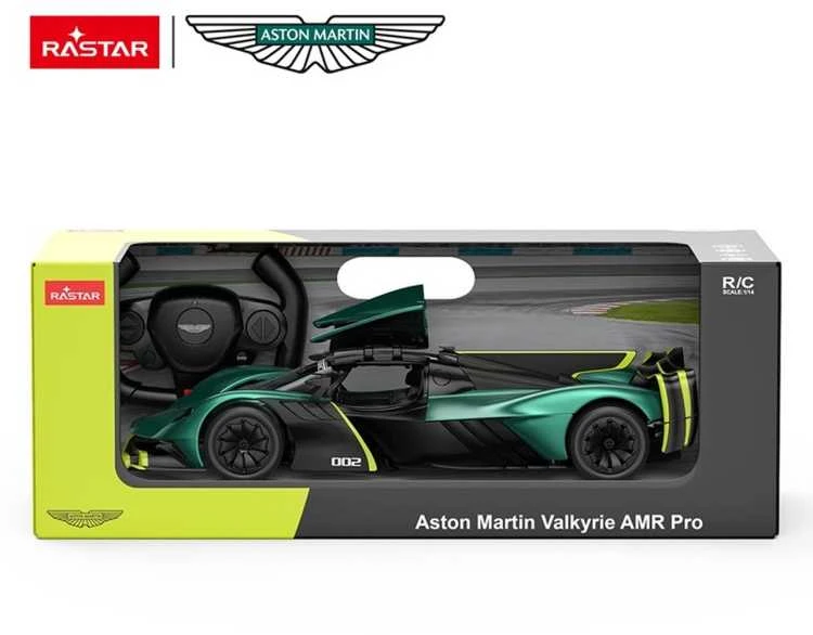RASTAR 1:14 R/C valdomas automodelis Aston Martin Valkyrie AMR Pro USB Charging, 92106