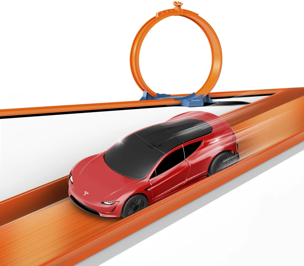 Mattel HOT WHEELS RC automodelis – Tesla (HJP78)