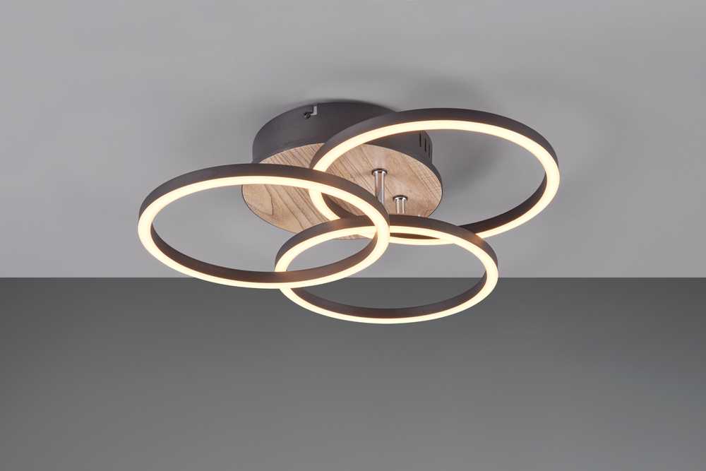 Lubinis šviestuvas REALITY Lubų šviestuvas Trio Circle R62823135, LED, 2700 - 6000 °K, 1 x 27 W