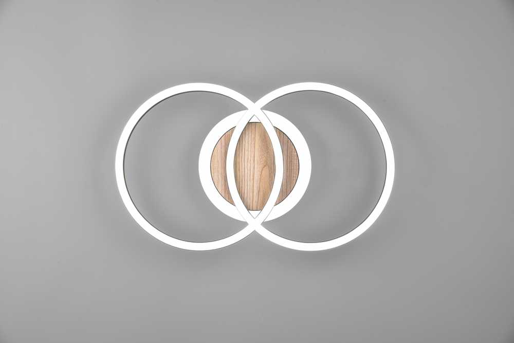 Lubinis šviestuvas REALITY Šviestuvas lubinis Trio Giro R62783635, LED, 2700 - 6000 °K, 1 x 25 W