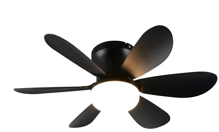 REALITY Fan with lamp RL. LED. 8W. 2700-6500K. 850lm. juodas