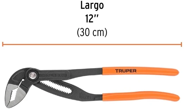 Reguliuojamos santechninės replės, greitas fiksavimas, 300 mm Truper®