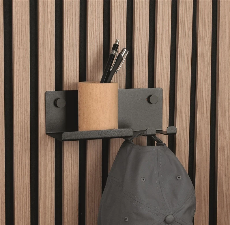 rei METAL SHELF 2 HOOKS FOR AC. PANELS
