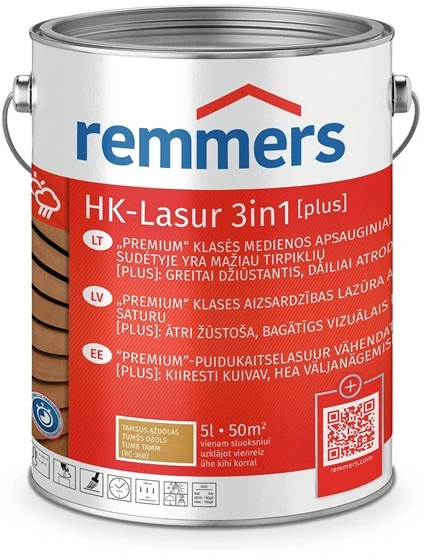 Remmers Dymo IMPREG HK-LASUR 3IN1 D OAK RC-360 5 L