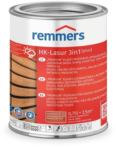 OWA Armor IMPREG HK-LASUR MAHOGANY 0.75L