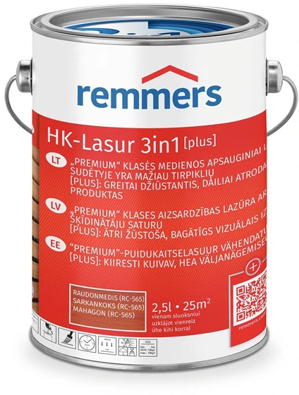 Remmers OWA Armor IMPREG HK-LASUR MAHOGANY RC-565 2.5L