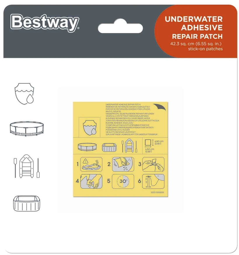 Taisymo pleistras Bestway, 10 vnt.