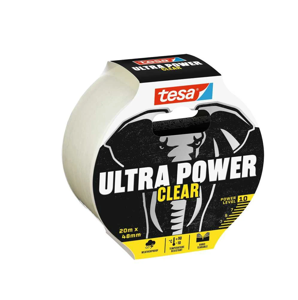 Remonta lente Tesa ULTRA POWER 56497, vienpusējs, 20 m x 48 mm