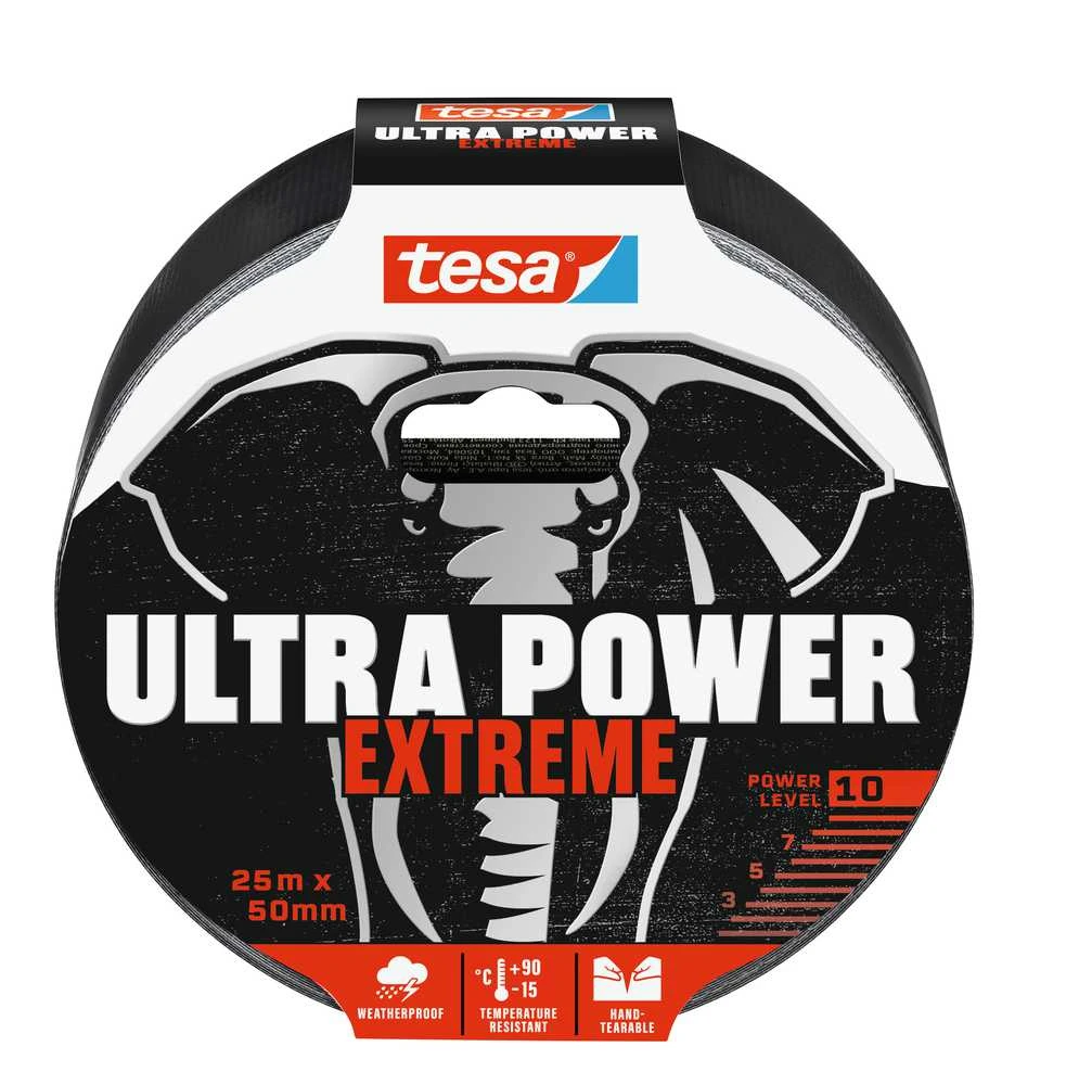 Remonta lente Tesa Ultra Power Extreme, vienpusējs, 25 m x 50 mm