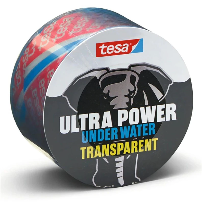 Remonta lente Tesa Ultra Power Under Vanduo Transparent, vienpusējs, 1.5 m x 50 mm