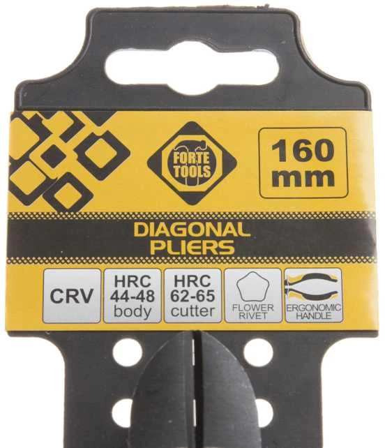Replės kandiklinės Forte Tools IND02003-6, 160 mm