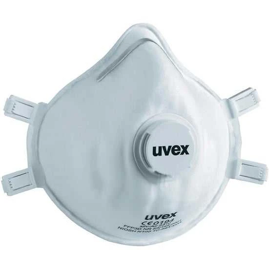Respirators Uvex FFP3, balta krās., 3 gab.