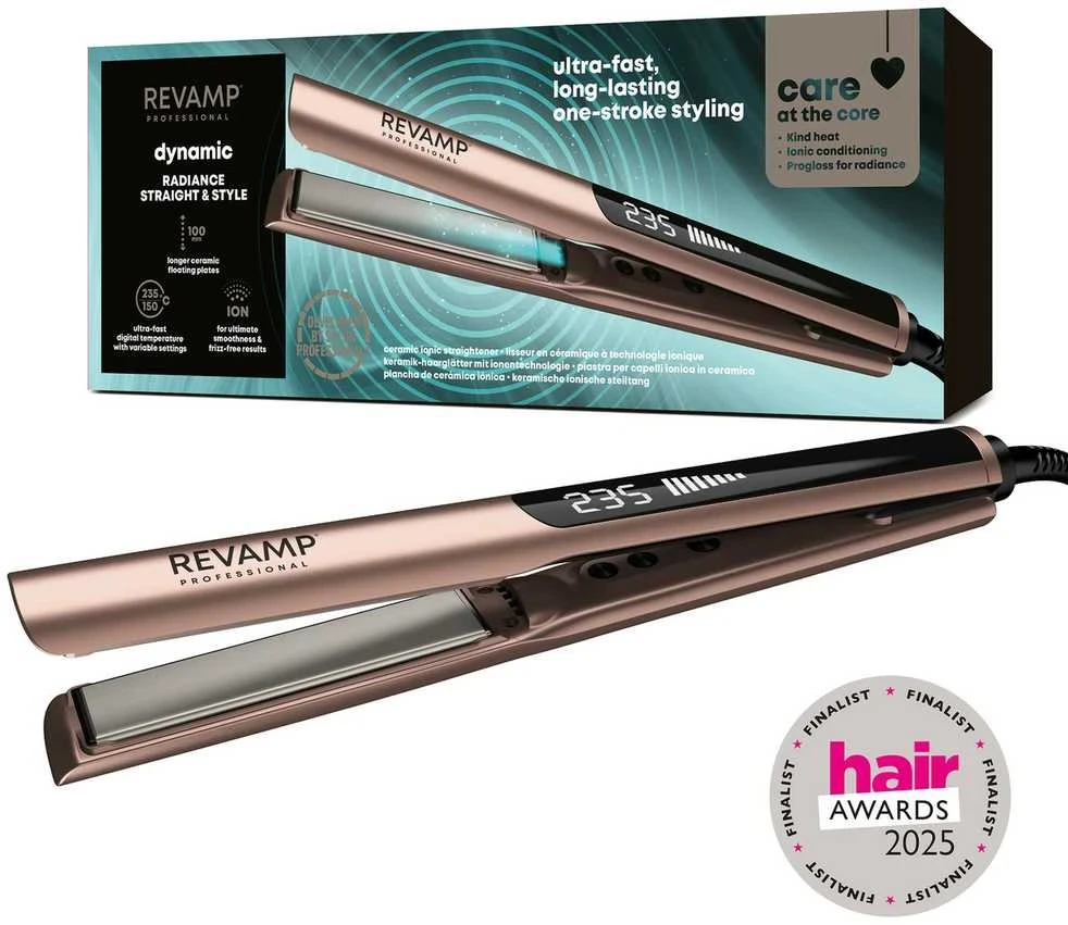 Revamp ST-1900GD-EU Dynamic Straight & Style keraminis plaukų tiesintuvas