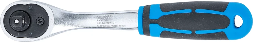 Bgs Technic Rankena galvutėms terkšlinė | smulkūs dantukai | 6.3 mm (1/4") (630)